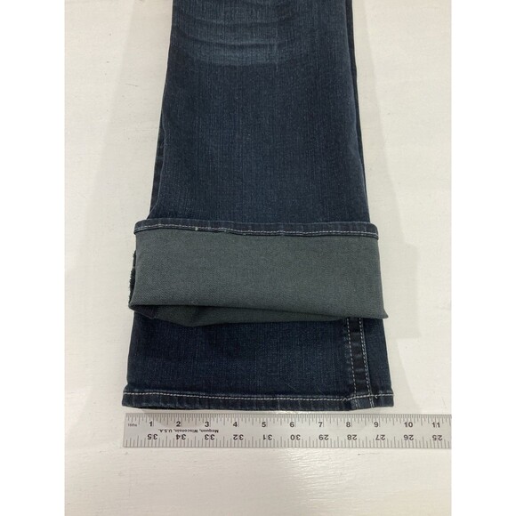 Kut From The Kloth Natalie Jeans 12 Blue Denim High Rise Bootcut Flap Pockets - Picture 14 of 14